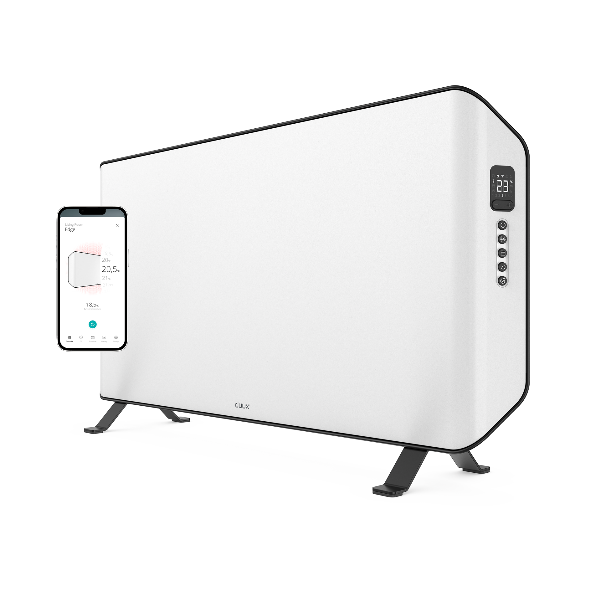Edge Smarter Konvektor Heizung