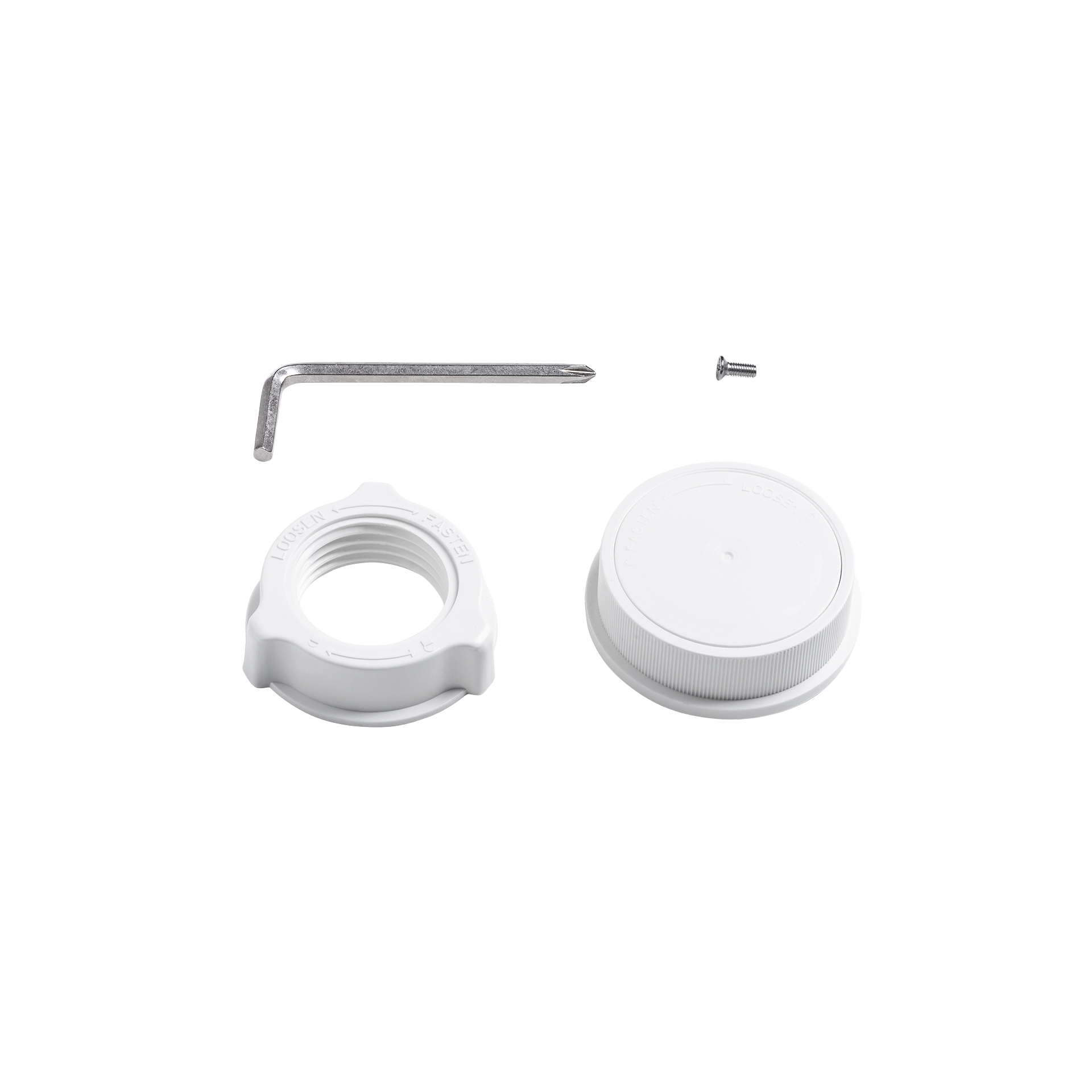 Whisper Flex Viti di bloccaggio (Smart) Bianche