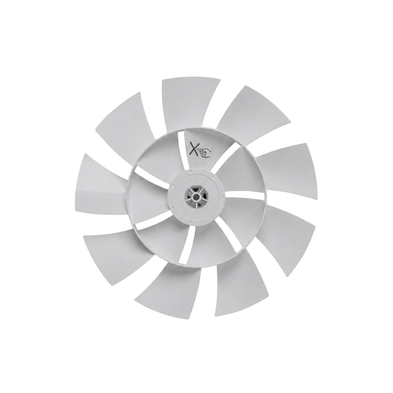 Pale de ventilateur Whisper Flex Gris