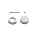 Anello alloggiamento ventola + vite pala Whisper Flex Greige