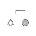 Whisper Essence Set di viti di montaggio (3 pz) Grigio