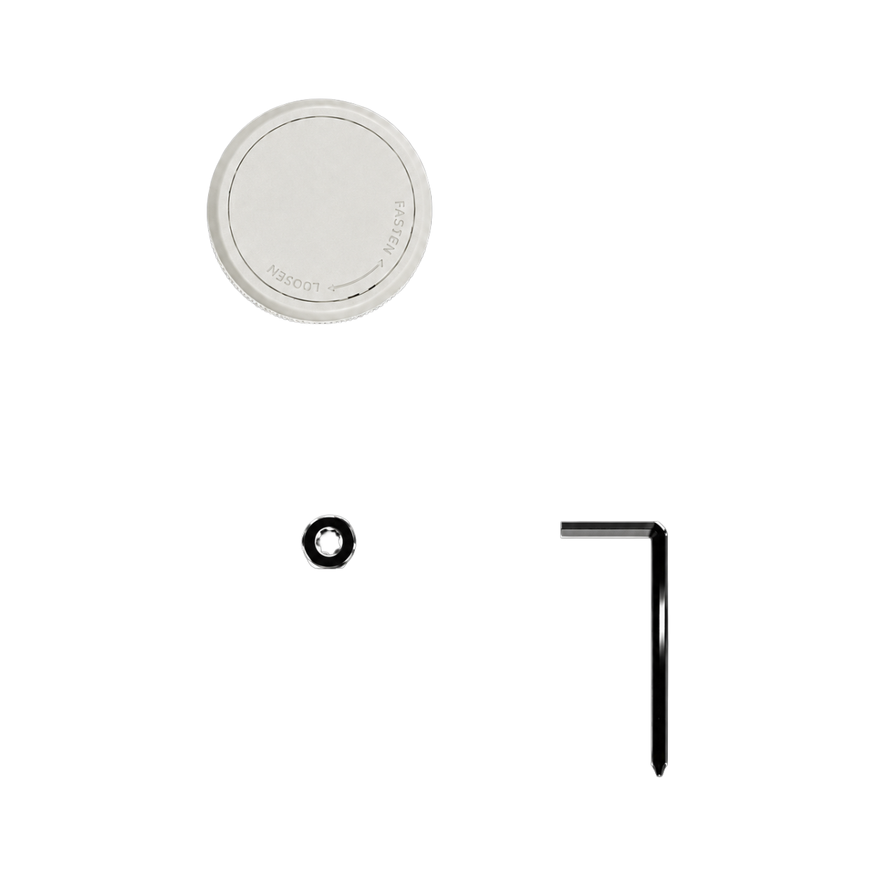 Fan Housing Ring + Blade Screw Whisper Flex 2 Sage