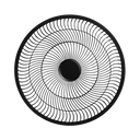 Whisper (Flex) (Smart) Parrilla Delantera Negra