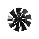Whisper Flex Ultimate Schwarzes Lüfterblatt