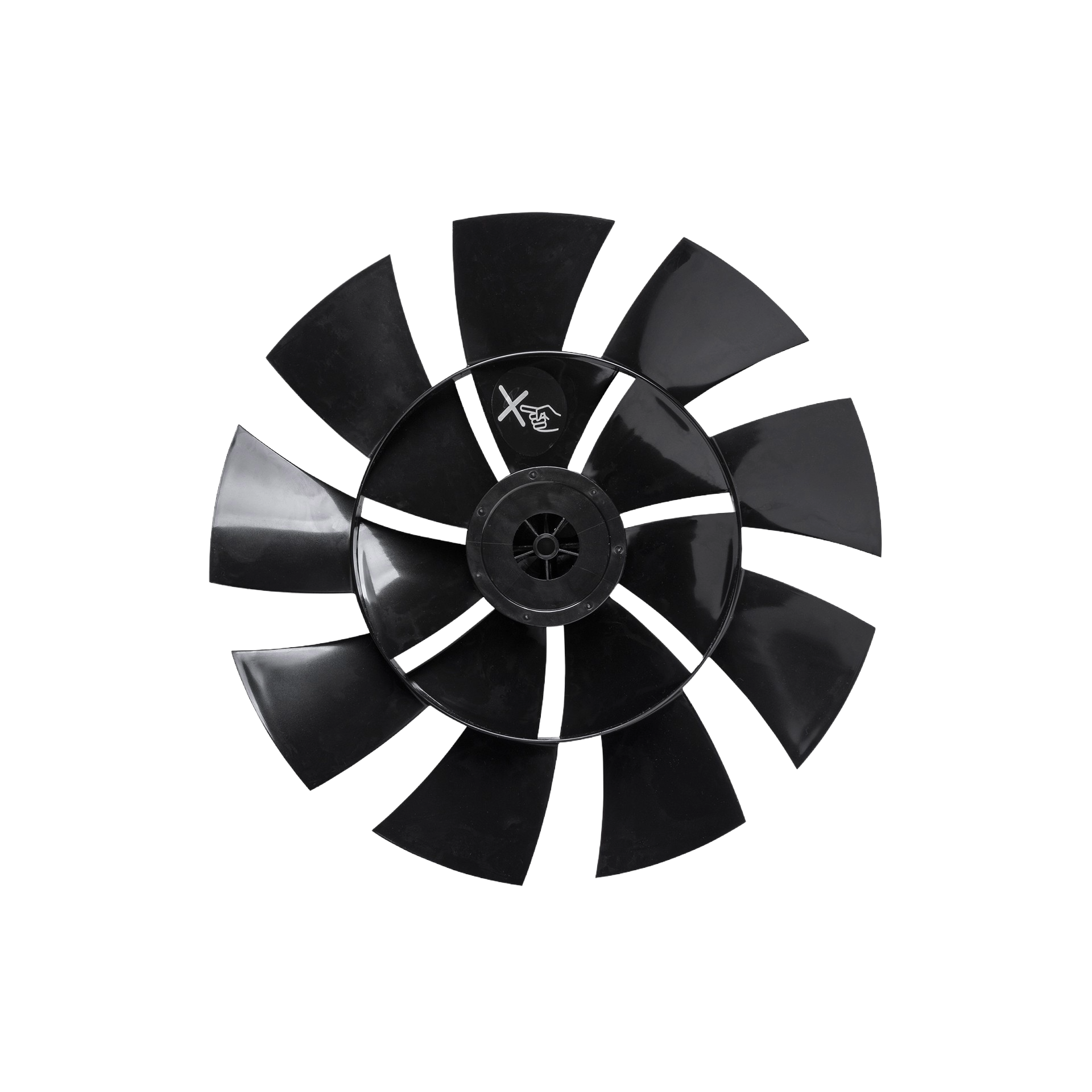Whisper Flex Ultimate Schwarzes Lüfterblatt