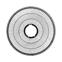 Heckgitter Whisper Flex Ultimate Smart Schwarz