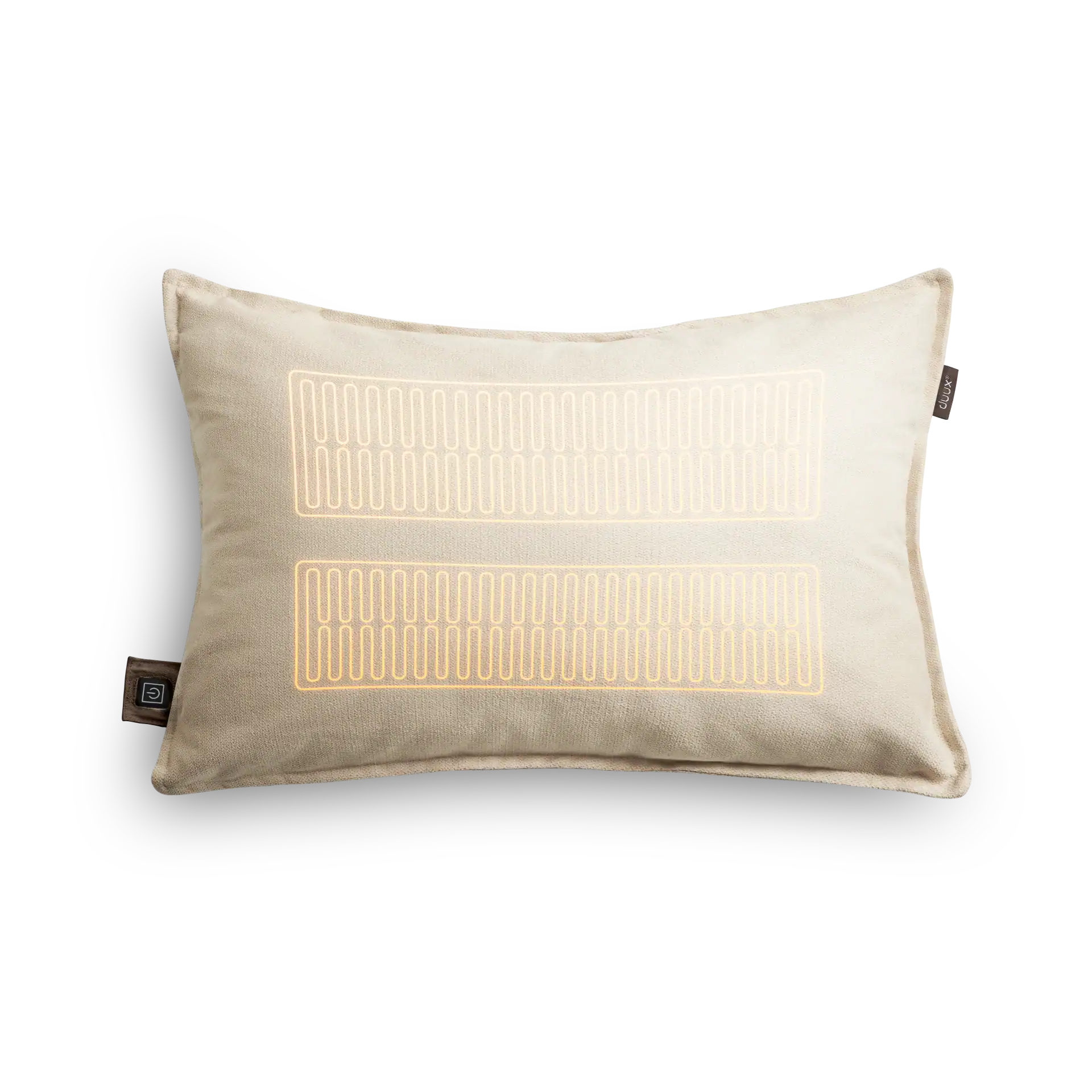 mellow heated cushion 40 x 60 beige