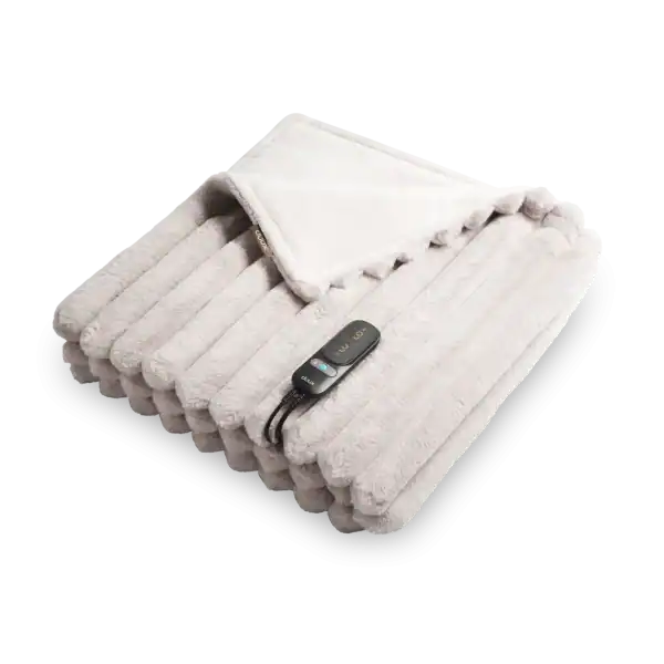 yentl heated overblanket striped beige (kopie)