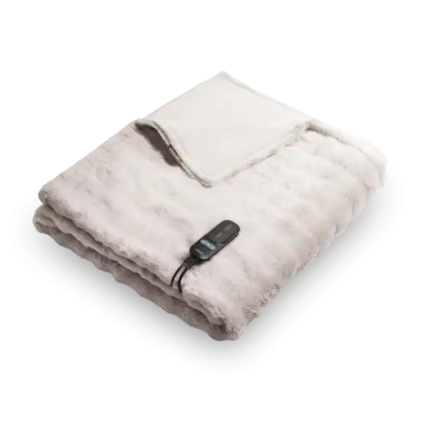 yentl heated overblanket bubble grijs