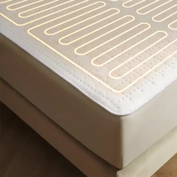 snooze heated underblanket fleece 90 x 200