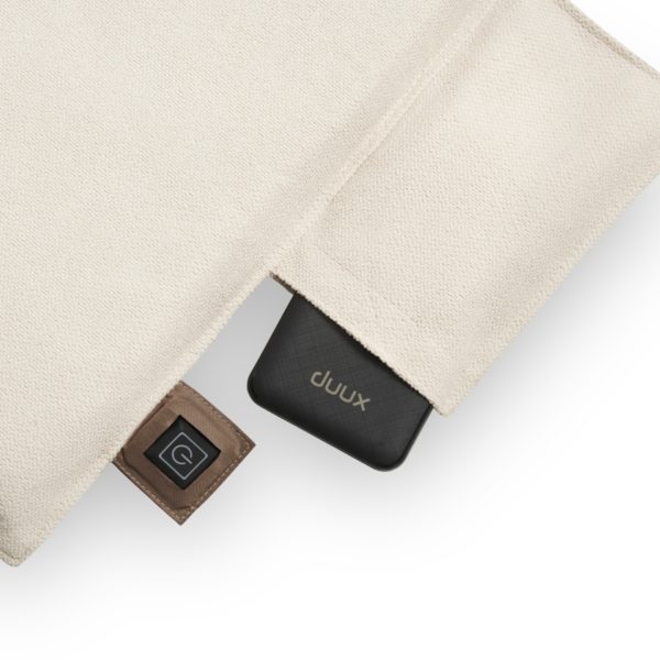 mellow heated seat cushion 40 x 40 beige